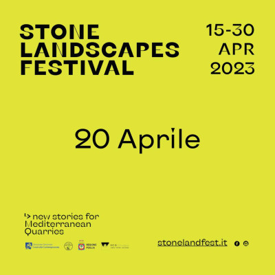 Festival di Architettura STONE LANDSCAPES. NEW STORIES FOR MEDITERRANEA...