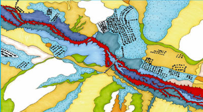 Cartina assetto idrogeologico