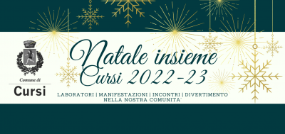 NATALE 2022 A CURSI - Programma NATALE INSIEME CURSI 2022-23