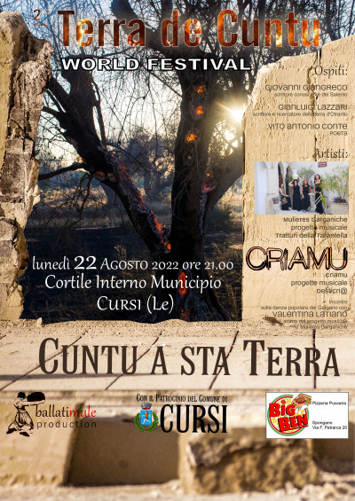 TERRA DE CUNTU World Festival - Programma estate 2022 E CUR...